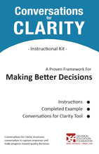 Load image into Gallery viewer, Conversations for Clarity Instructional Kit
