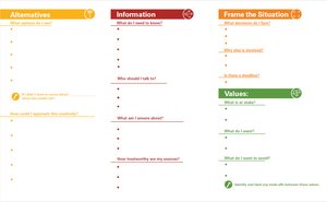 Conversations for Clarity Worksheet